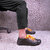 29K Men's Black with Orange Sneaker Casual Shoes