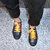 29K Men's Black with Orange Sneaker Casual Shoes