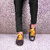 29K Men's Black with Orange Sneaker Casual Shoes