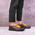 29K Men's Black with Orange Sneaker Casual Shoes