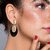 SILVER SHINE Fashionable Pretty Alloy Drops & Danglers