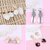 SILVER SHINE Party Wear Stylish Fashion Earrings For Women and Girls 4 Pairs Alloy Earring Set