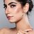 Silver Shine 92.5 Streling Silver Circle Triangle Dangle Earring For Women & Girls Silver Drops & Danglers
