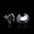 Silver Shine 92.5 Streling Silver New Design Silver Stud Earring For Women & Girls Silver Stud Earring