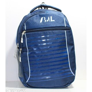                       ABIL Trendy Navy Blue Bag Pack Pattern 2                                              