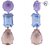 Silver Shine 92.5 Streling Sterling Silver Stone Earring For Women & Girls Silver Stud Earring