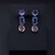 Silver Shine 92.5 Streling Sterling Silver Stone Earring For Women & Girls Silver Stud Earring