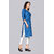 Sharda Creation  Blue Colour  Foil Printed Kurti