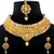 Paola Alloy Jewel Set  (White, Rose Gold)