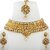 Paola Alloy Jewel Set  (White, Rose Gold)