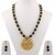 SILVER SHINE Alloy Jewel Set  (Black)