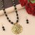 SILVER SHINE Alloy Jewel Set  (Black)