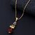 Silver Shine Gold Plated Stylish Designer Necklace Om Pendant Chain Jewellery For Man And Boy Gold-plated Alloy
