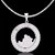 SILVER SHINE sterling silver royal circel pendant silver shine fashion jewellery Sterling Silver Pendant