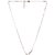 SILVER SHINE DELICATE ROSE GOLD CHAIN WITH HEART Sterling Silver Chain
