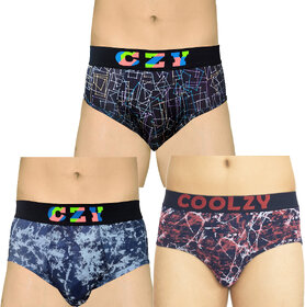 Coolzy comfortable Universal Collection Cotton  nylon printed underwear
