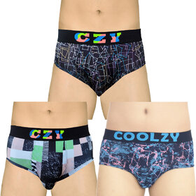 Coolzy comfortable Universal Collection Cotton  nylon printed underwear