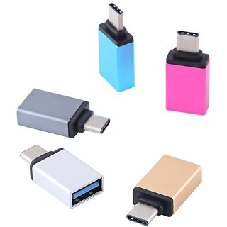                       Morex Type C OTG Adapter USB (Pack of 5)                                              