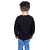 Kid Kupboard Sweatshirt For Baby Boy's (3-4 Years, Black, Winter Wear)