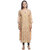 Adah womens embroidery beige colour partywear straight kurti-10008
