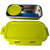 Lunch Box 580ml Air Tight Insulated Tiffin Box with 1 Leak-Proof Small Steel Container(Stainless Steel,1 Pcs,Green)