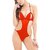 29K Red Cotton Lycra Solid Babydoll Nightwear (ME-07Red)