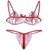 29K Red Net Solid Babydoll Nightwear (ME-77Red)