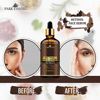 PARK DANIEL Retinol Face Serum - For Younger, Brighter and Clearer Skin (30 ML) (30 ml)