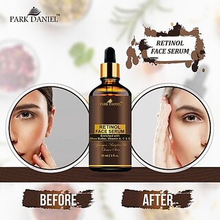                       PARK DANIEL Retinol Face Serum - For Younger, Brighter and Clearer Skin (30 ML) (30 ml)                                              