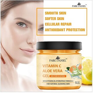                       PARK DANIEL Vitamin C Aloe Vera Gel For Skin Spot Removal 100 gms (100 g)                                              