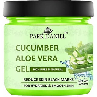 PARK DANIEL Cucumber Aloe Vera Gel For Skin Spot Removal 100 gms (100 g)