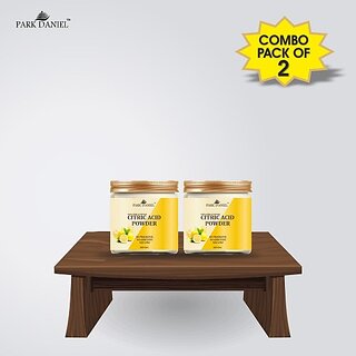 PARK DANIEL Premium Citric Acid Powder Combo pack of 2 Jars of 100 gms(200 gms) (200 g) PARK DANIEL Premium Citric Acid Powder Combo pack of 2 Jars of 100 gms(200 gms) (200 g)