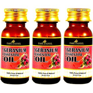 PARK DANIEL Premium Geranium Essential oil- Pure and Natural(90 ml) (90 ml) PARK DANIEL Premium Geranium Essential oil- Pure and Natural(90 ml) (90 ml)
