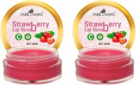 PARK DANIEL Beetroot Lip Balm - For Lightening the dark Lips, Lip Care for Dry & Chapped Lips(08 Gms) Scrub (8 ml)