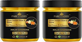 PARK DANIEL Strawberry Lip Scrub for Lightening & Brightening of Dark Lips with Shea Butter, Coconut Oil & Strawberry Extracts for Men & Women Combo pack of 3 Jars of 08 gms(24 gms) Scrub (24 ml)