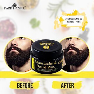                       PARK DANIEL Moustache and Beard Wax(50 gms) Beard Cream (50 g)                                              
