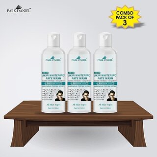                       PARK DANIEL Mens Skin Whitening Face Face Wash (300 ml)                                              