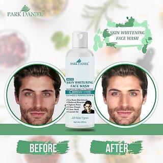                       PARK DANIEL Mens Skin Whitening - For Face Wash (100 ml)                                              