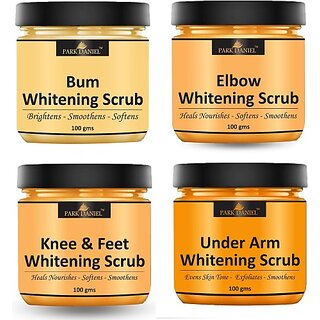 PARK DANIEL Apricot Facial & Body Scrub For De-tan & Moisturising Skin Pack of 3 of 100ML Scrub (300 ml) PARK DANIEL Apricot Facial & Body Scrub For De-tan & Moisturising Skin Pack of 3 of 100ML Scrub (300 ml)
