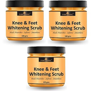 PARK DANIEL Underarms Whitening Body Scrub Skin Exfoliating Pack of 4 of 100 gm(400 gms) Scrub (400 g) PARK DANIEL Underarms Whitening Body Scrub Skin Exfoliating Pack of 4 of 100 gm(400 gms) Scrub (400 g)