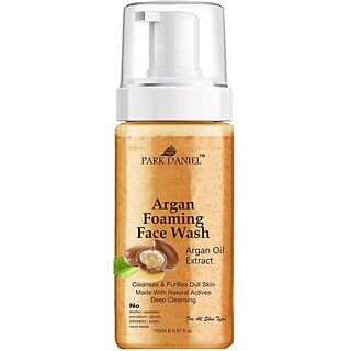 PARK DANIEL Argan Oil Foaming For Deep Cleansing for Normal to Dry Skin 150 ML Face Wash (150 ml) PARK DANIEL Argan Oil Foaming For Deep Cleansing for Normal to Dry Skin 150 ML Face Wash (150 ml)