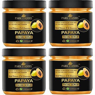 PARK DANIEL Haldi Chandan Facial & Body Scrub- Instant Glowing Clear Skin Pack of 2 of 100ML Scrub (200 ml) PARK DANIEL Haldi Chandan Facial & Body Scrub- Instant Glowing Clear Skin Pack of 2 of 100ML Scrub (200 ml)