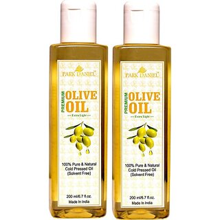                       PARK DANIEL Pure Olive Oil Combo of 2 bottles of 200 ml(400 ml) (400 ml)                                              