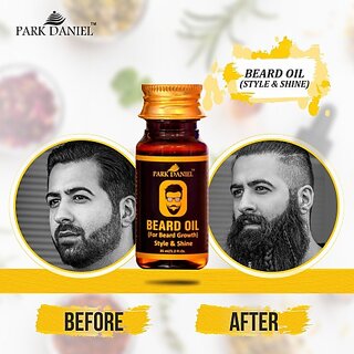                       PARK DANIEL Premium Beard Growth oil For Men Hair Oil (35 ml)                                              