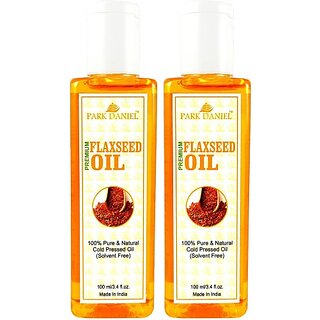 PARK DANIEL Premium Flaxseed oil combo of 2 bottles of 100 ml (200ml) Hair Oil (200 ml) PARK DANIEL Premium Flaxseed oil combo of 2 bottles of 100 ml (200ml) Hair Oil (200 ml)