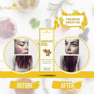                       PARK DANIEL Premium Argan oil(100 ml) Hair Oil (100 ml)                                              