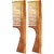 PARK DANIEL Natural & Ecofriendly Handmade Neem Wooden Dressing Handle Comb(7.5 inches)- For Stimulate Hair growth and Antidandruff Unisex pack of 2 Pcs ()
