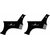 PARK DANIEL Boomerang Beard Line Beard Shaper Comb For Beard Shaping & Styling Combo Pack Of 2 Pcs ()