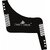 PARK DANIEL Boomerang Z Shaper Beard Comb For Beard Shaping & Styling Pack Of 1 Pcs ()