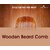 PARK DANIEL Handcrafted Wooden Beard Comb - Compact & Light Weight Pack Of 3 Combs(3 Pcs.) ()